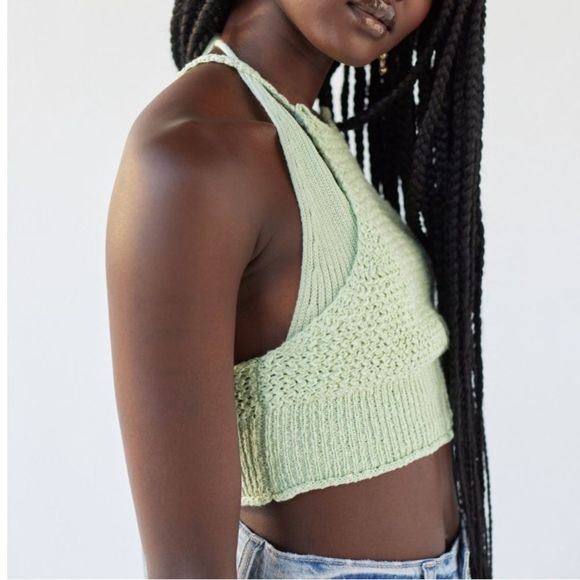 🌿NWT•UO•Crochet•Halter Top•Size M• - Picture 8 of 12
